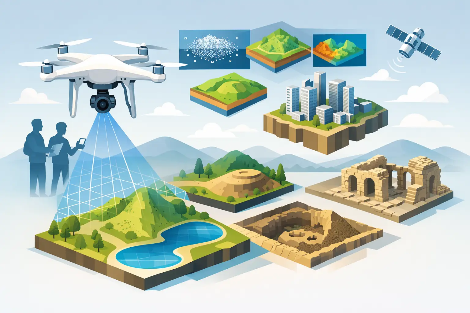 Photogrammétrie par drone: usages et résultats